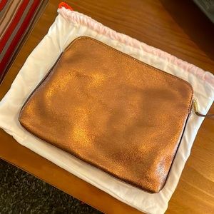 India Hicks Pouch - Bronze